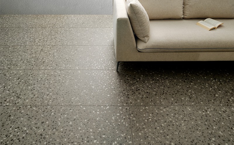 Gạch vân terrazzo có nhiều điểm tương đồng với gạch terrazzo truyền thống