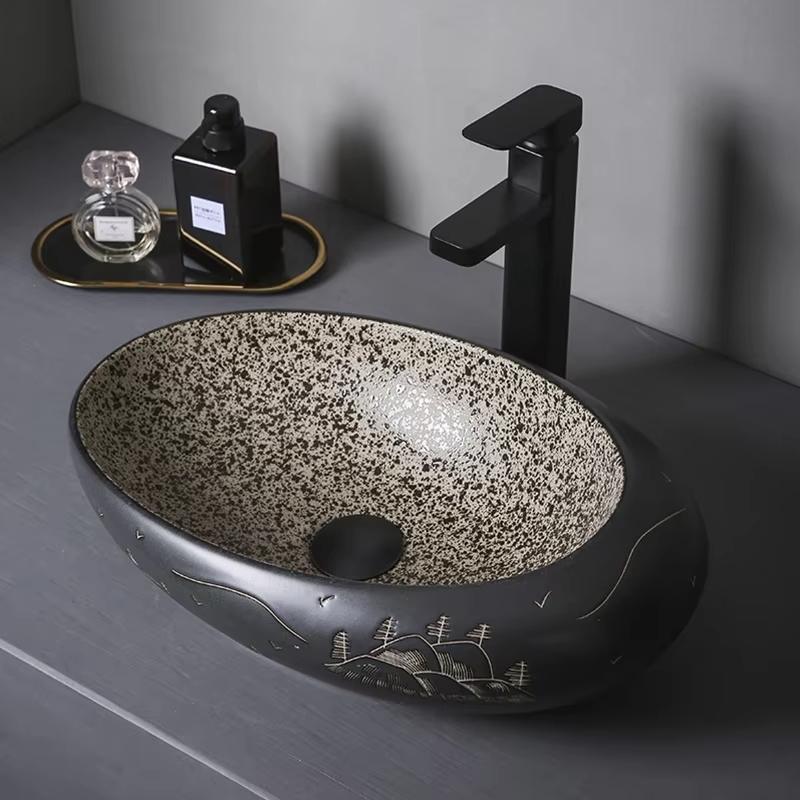 Chậu lavabo bằng đá nhân tạo