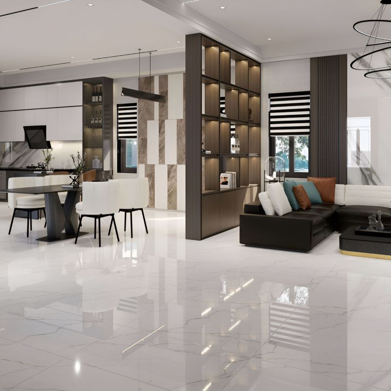 Gạch lát nền 100x100 vân đá 