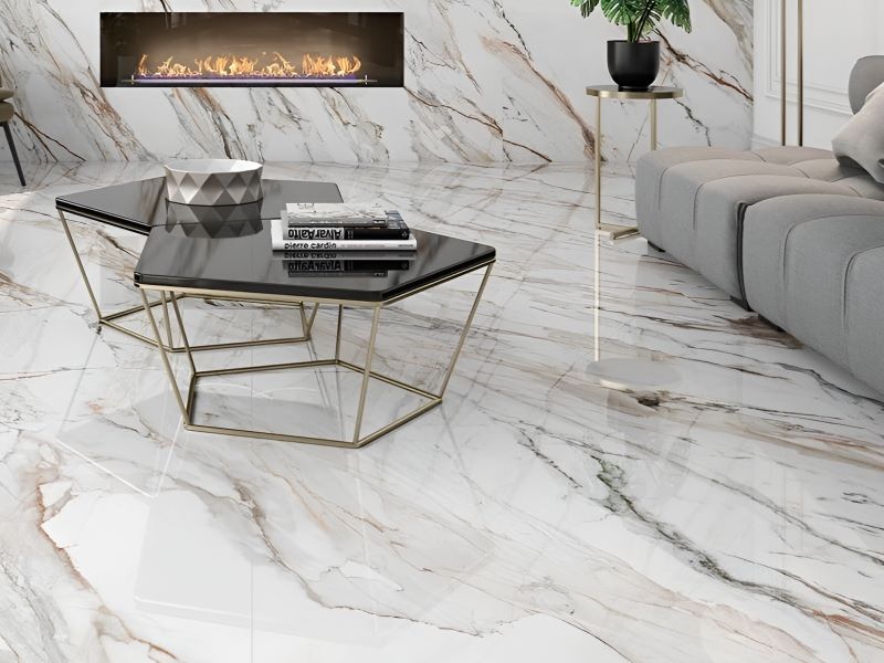 Gạch vân đá marble 100x100 