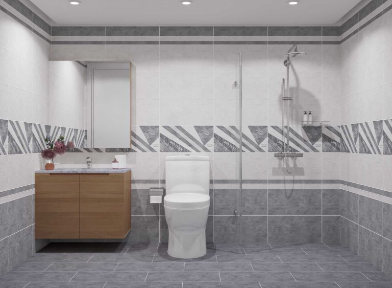 Chọn màu gạch ốp lát nhà tắm phù hợp