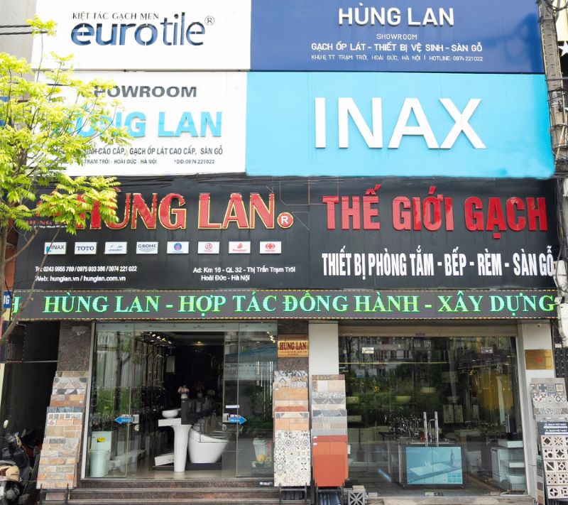 Showroom Hùng Lan - điểm đến lý tưởng chọn mua gạch 30x60 Catalan