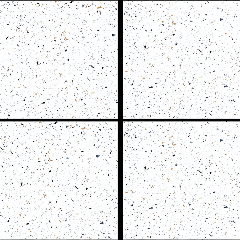 Gạch 60x60 Ấn Độ vân terrazzo