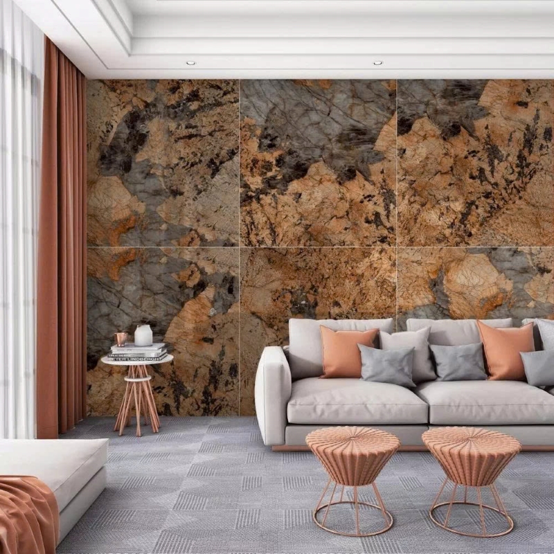 Gạch Ấn Độ 120x180 ốp lát phòng khách sang trọng 