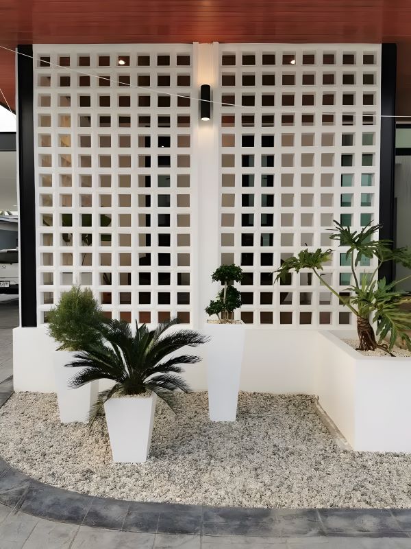 Gạch thông gió ốp vách ngăn