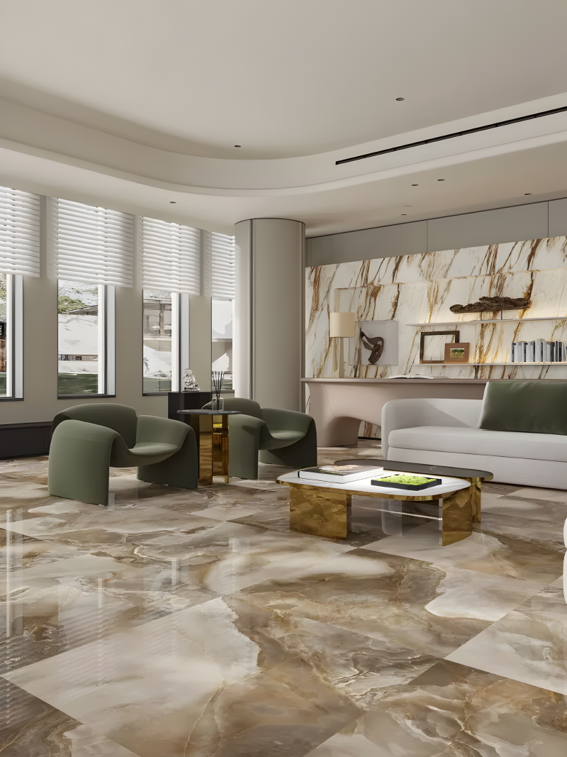 Gạch lát nền giả đá 100x100