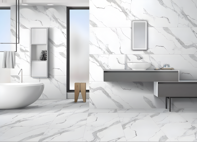 Gạch ốp tường giả đá 60x120