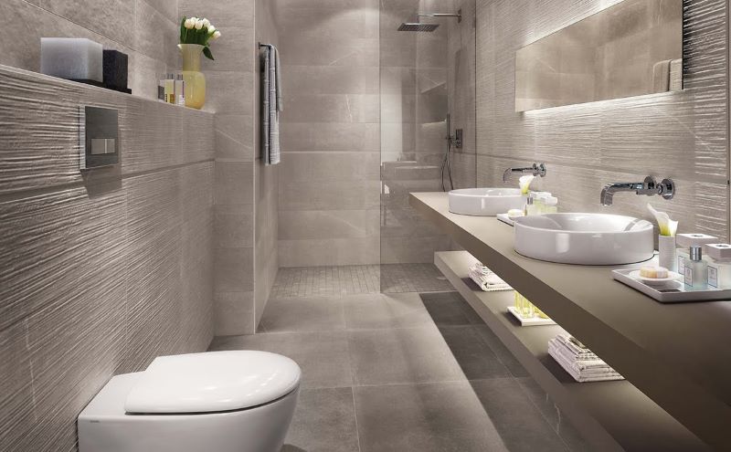 Gạch lát nền nhà tắm nhập khẩu Ấn Độ