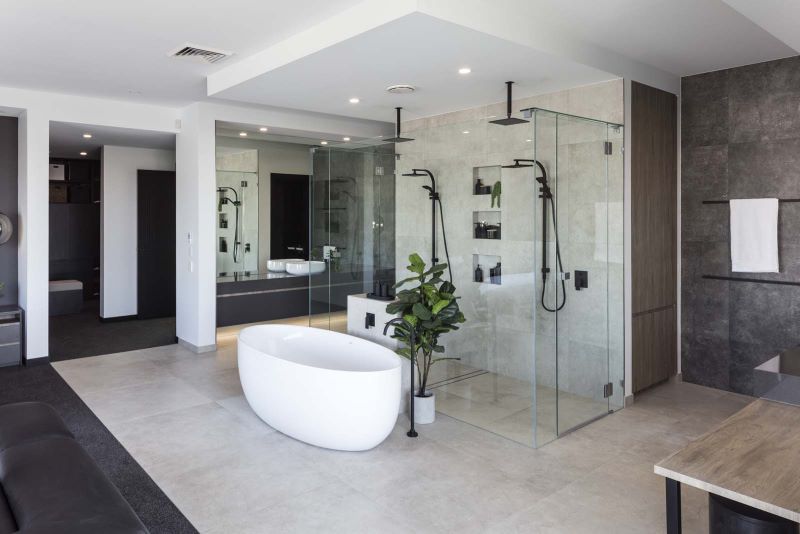 Gạch lát nền nhà tắm kích thước lớn