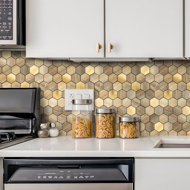 Gạch mosaic lục giác