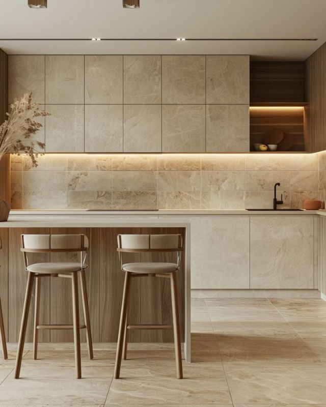 Gạch ốp tường bếp thương hiệu Apodio
