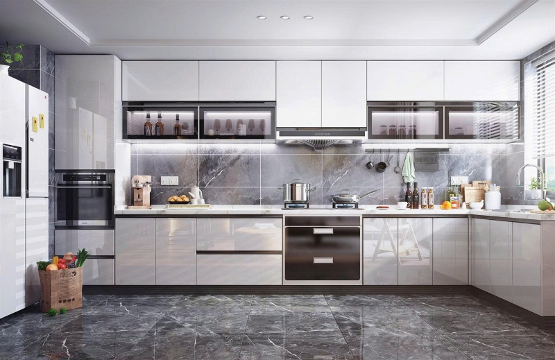 Gạch ốp tường bếp độ bền cao, thẩm mỹ đa dạng 