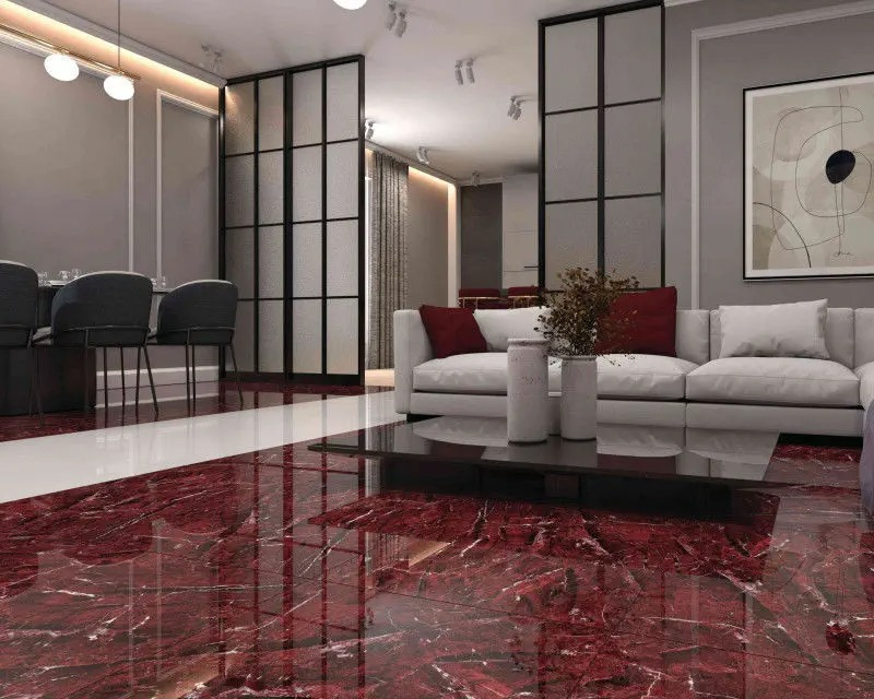 Gia chủ mệnh Kim không nên chọn gạch lát nền màu đỏ