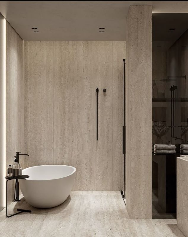 Gạch vân đá travertine ứng dụng trong các công trình cao cấp
