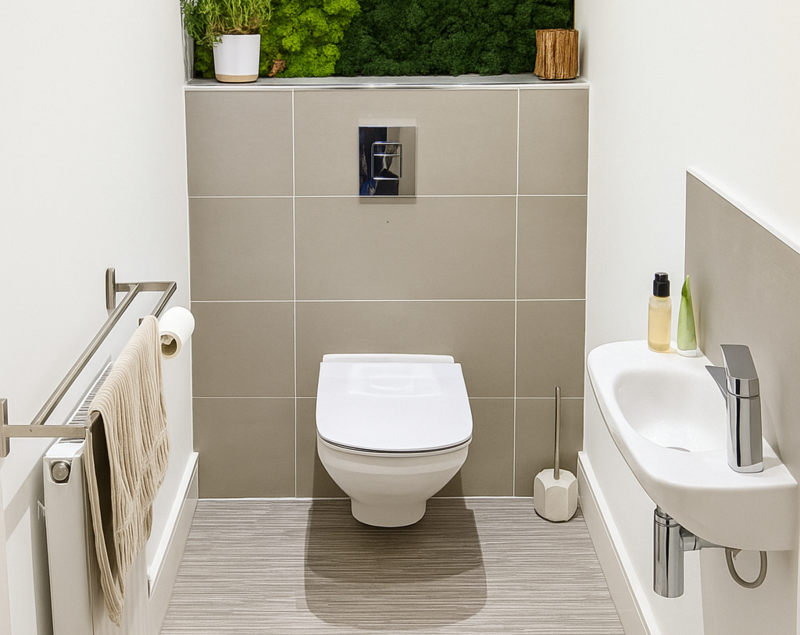 Cách chọn bồn cầu phù hợp cho phòng tắm nhỏ