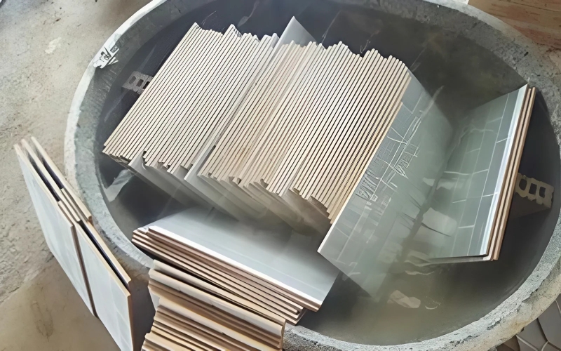 Kiểm tra và vệ sinh gạch