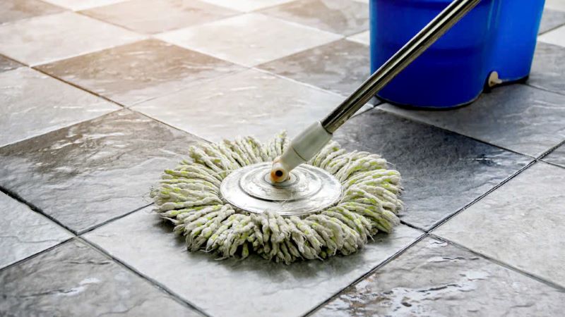 Bước 6: Tiến hành vệ sinh