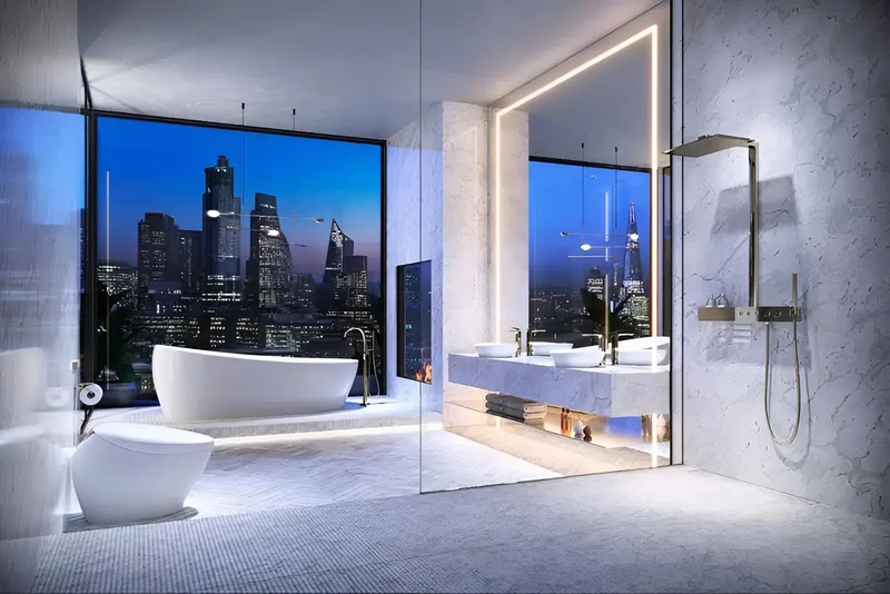 Combo thiết bị cho phòng tắm cao cấp, thông minh