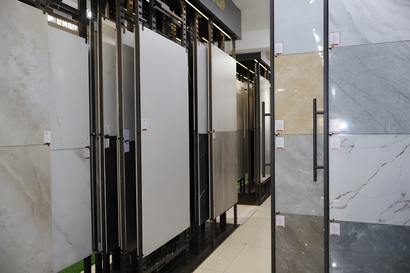 Kh&ocirc;ng gian trưng b&agrave;y gạch T&acirc;y Ban Nha tại Showroom H&ugrave;ng Lan