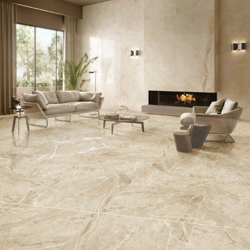 Gạch đa face ốp lát phòng khách