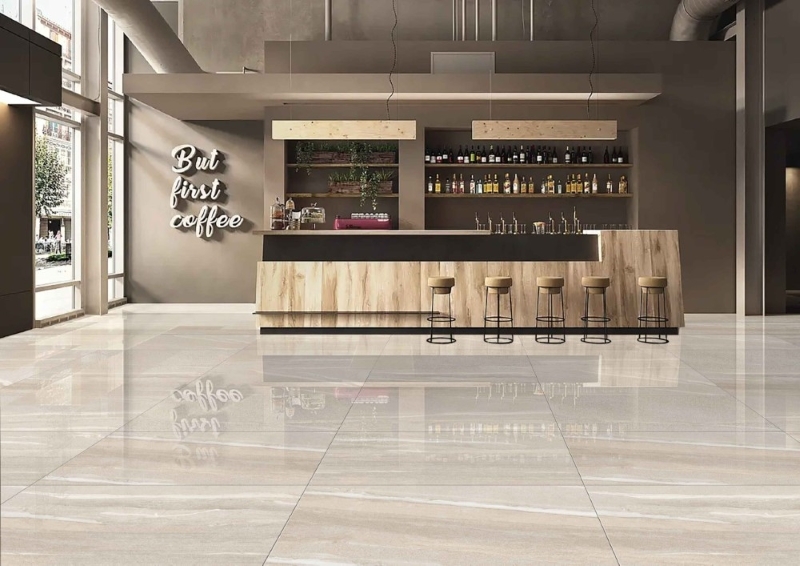 Không gian quán cafe đầy thời thượng