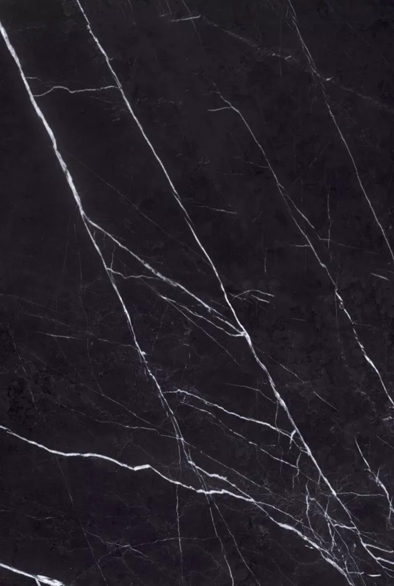 Gạch Ấn Độ HLA1812001VA vân đá marble đen bóng
