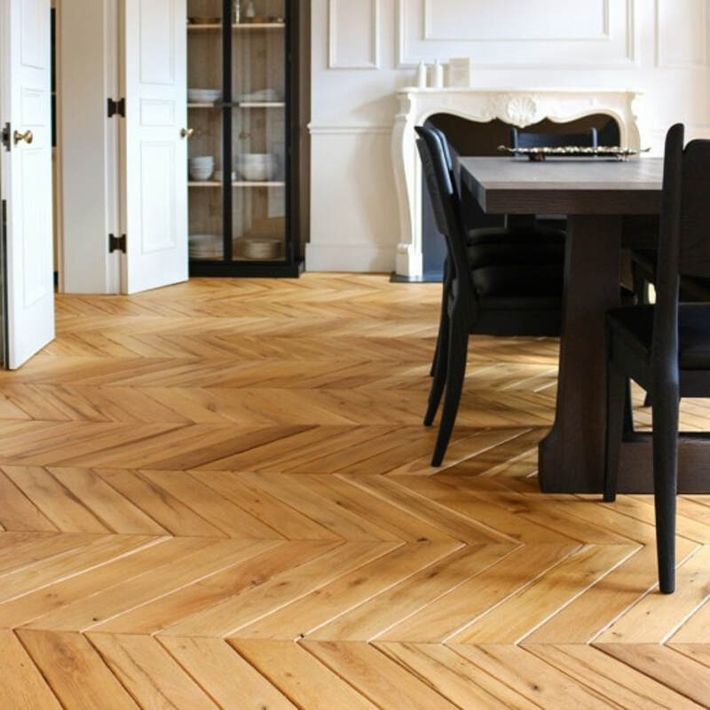 Kỹ thuật lát gạch xương cá vát cạnh