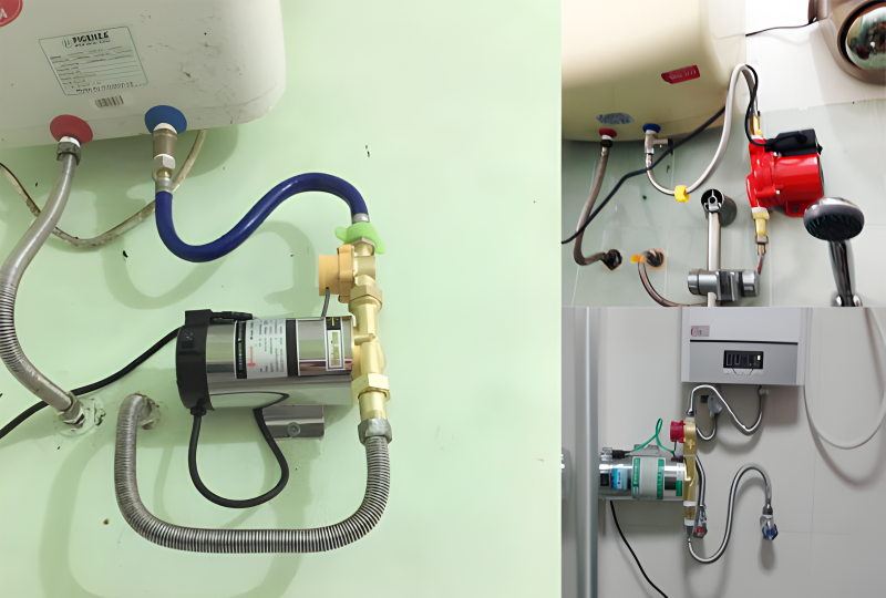 Lắp đặt thêm bơm tăng áp trợ lực