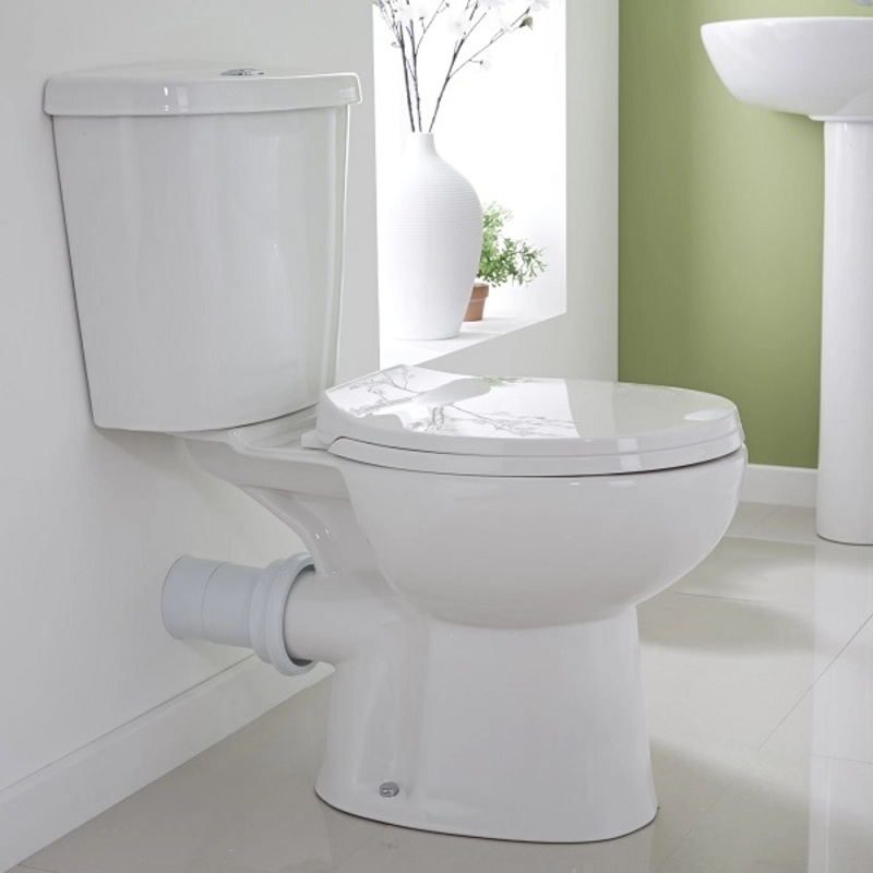 Bồn cầu xả ngang sau tường