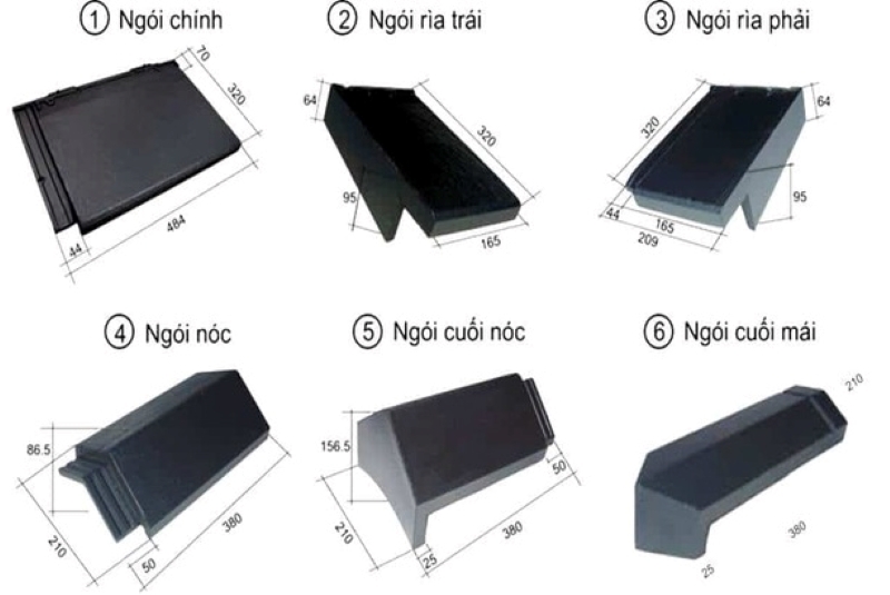 Ngói phụ kiện