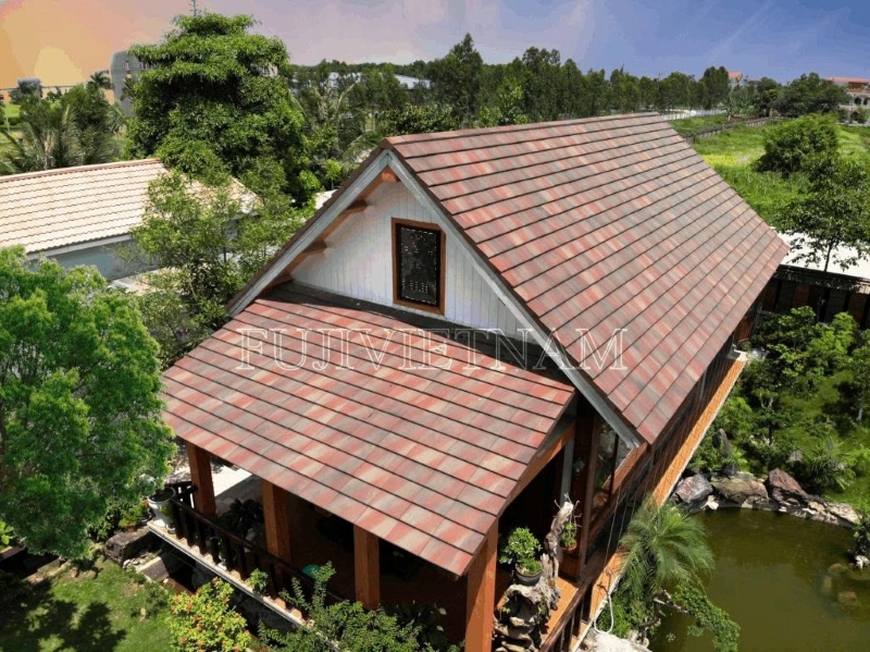 Ngói phẳng fuji cho các công trình nghỉ dưỡng