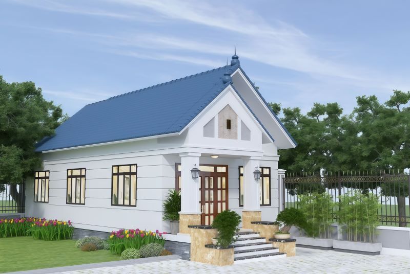 Nhà cấp 4 mái thái