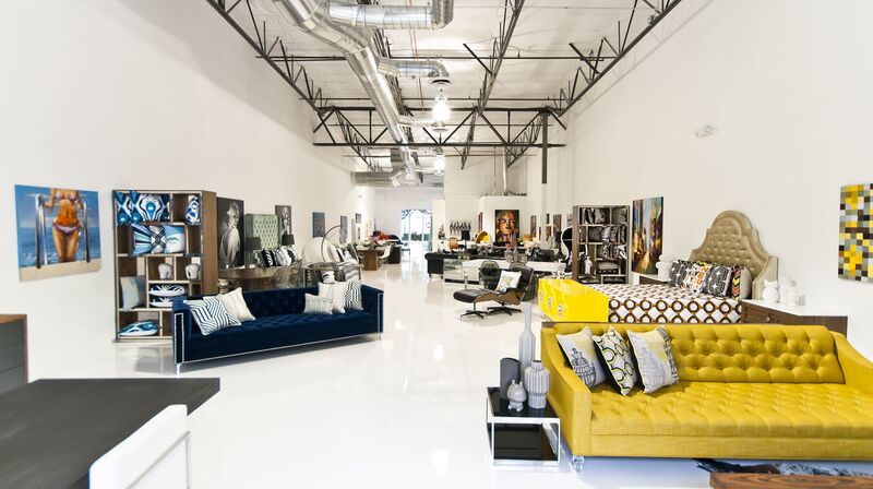 Thiết kế showroom trưng bày nội thất phong cách đương đại