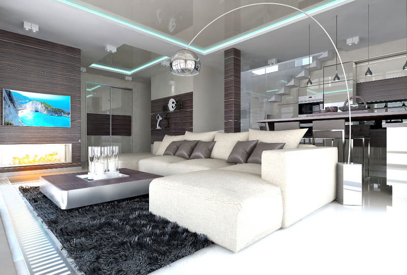 Thiết kế căn hộ chung cư phong cách Hi-tech