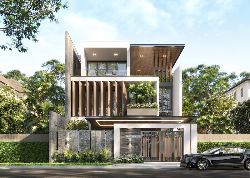 Biệt thự phong cách hiện đại