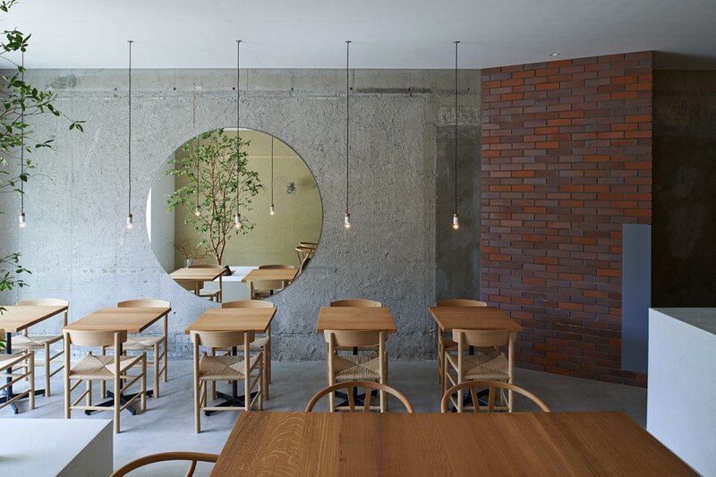 Thiết kế quán cafe phong cách tối giản