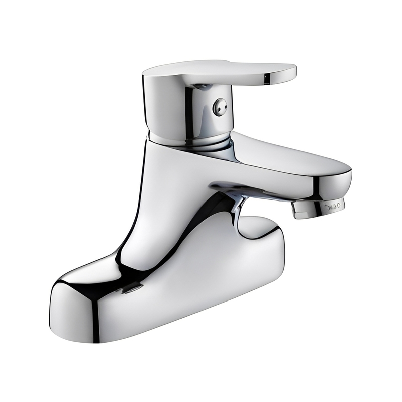 Vòi lavabo nóng lạnh cổ thấp D&K DK1391001