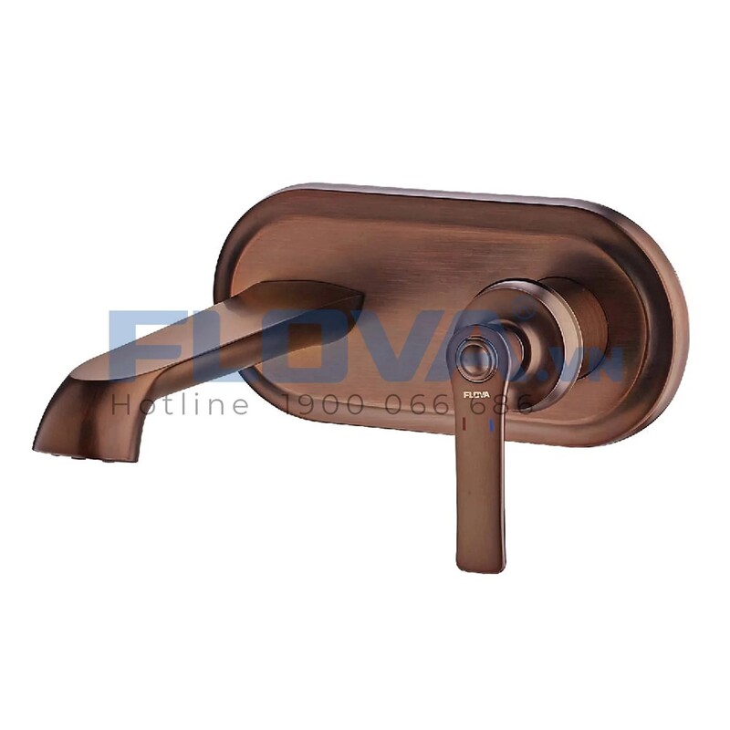 Vòi lavabo gắn tường Flova FH 8292-D100-ORB