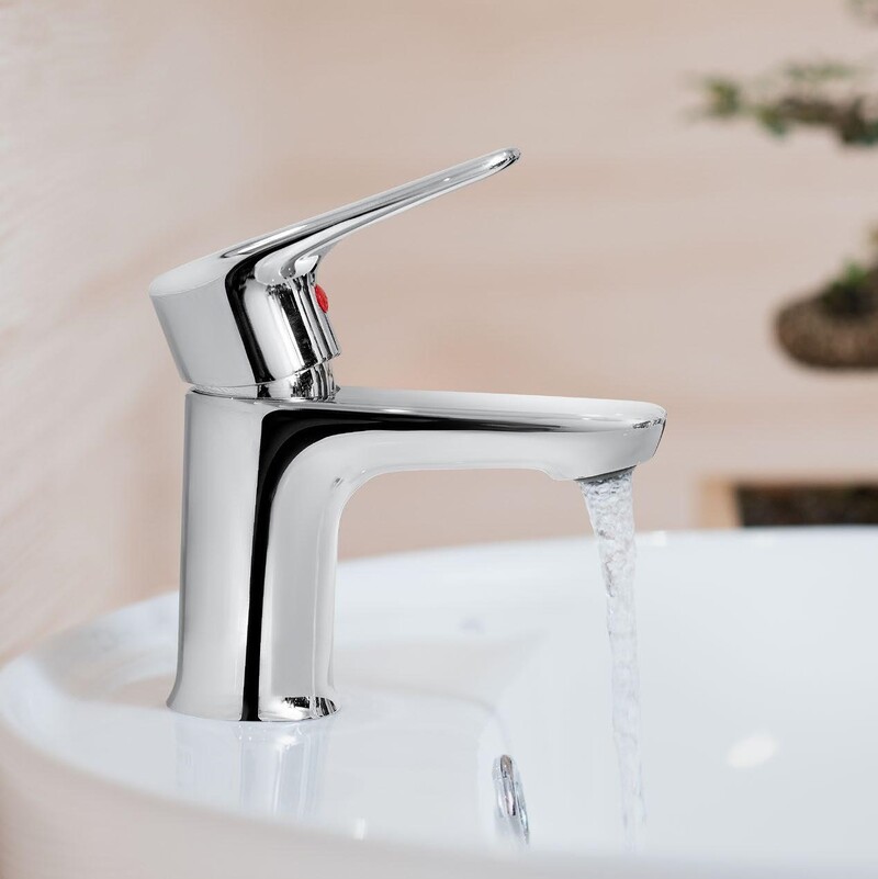 Vòi lavabo nóng lạnh Inax