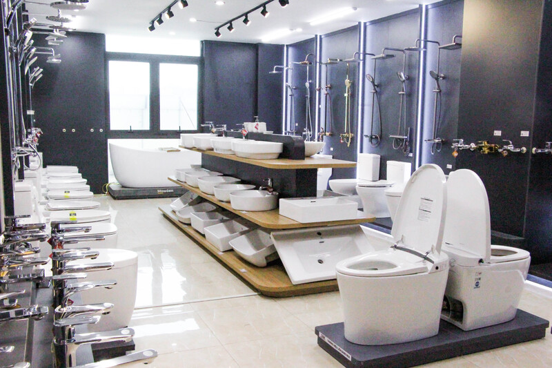 Mua vòi lavabo Rangos tại showroom Hùng Lan