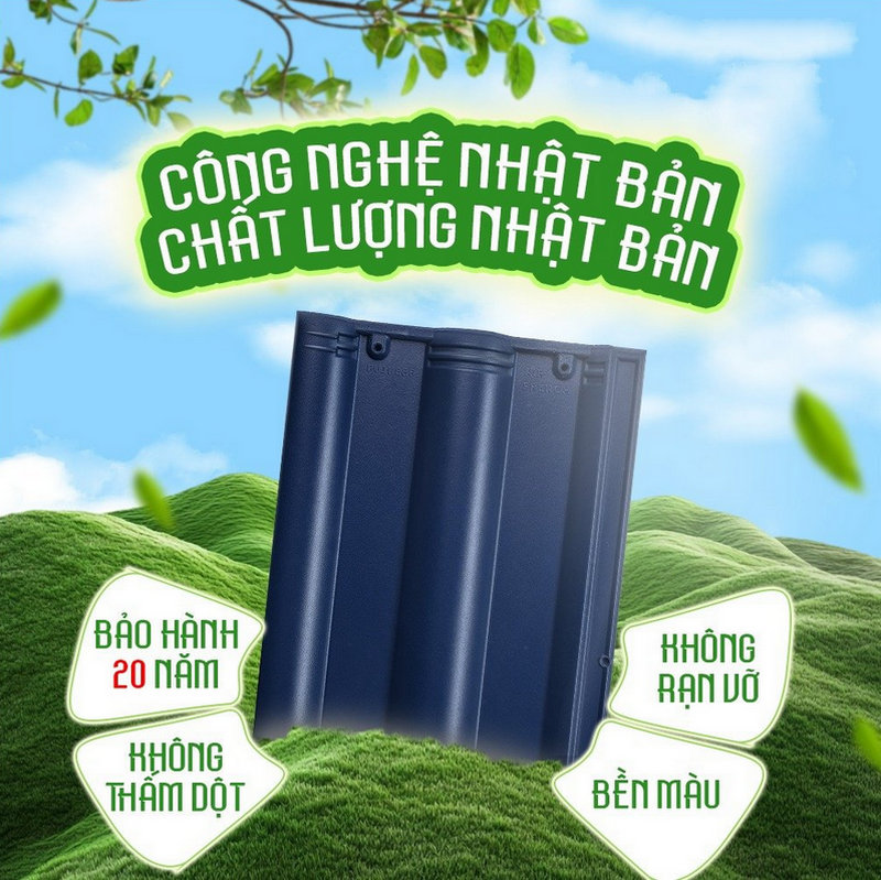 Ngói sóng Fuji đỉnh cao chất lượng