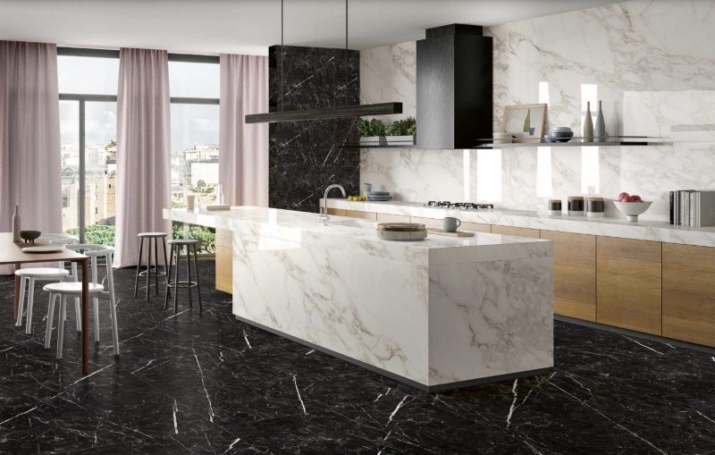 Gạch ốp tường bếp thương hiệu Apodio