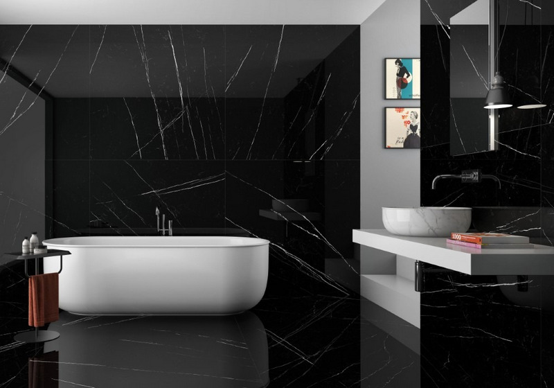 Phòng tắm sang trọng như Spa với gạch Tây Ban Nha HLT126005TC