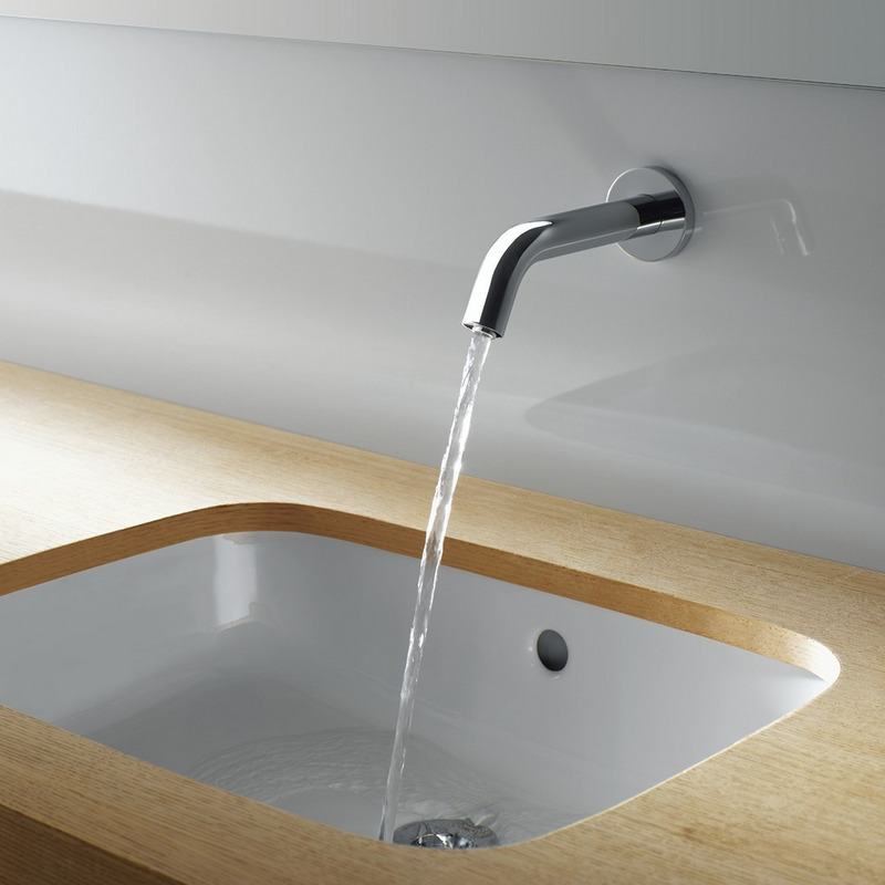 Nâng cao trải nghiệm với vòi chậu gắn tường cảm ứng thông minh