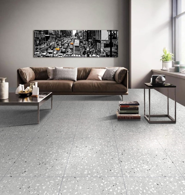 Gạch Viglacera 60x60 lát nền phòng khách