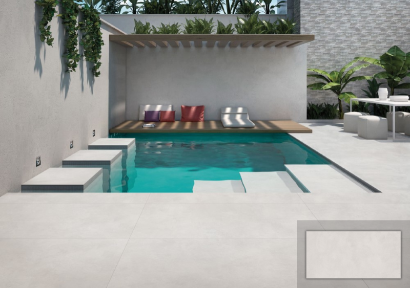  Gạch 90x180 hiệu ứng xi măng màu be nhập khẩu Trung Quốc HLTQ918015EL