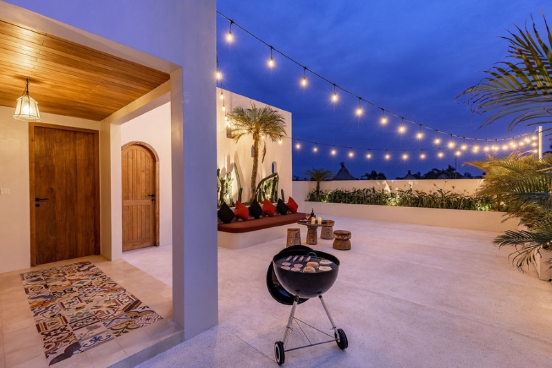 Gạch lát sân thượng khổ lớn