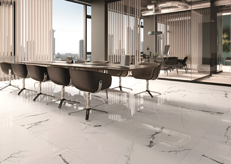 Gạch Tây Ban Nha HLT99011H8 lát nền phòng làm việc 