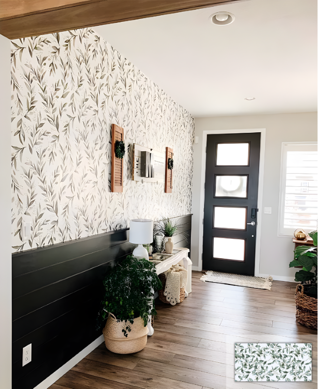 Gạch trang trí ốp hành lang thêm ấn tượng