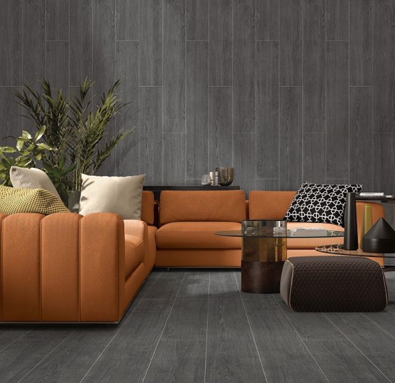 Phòng khách vừa hài hòa vừa có điểm nhấn